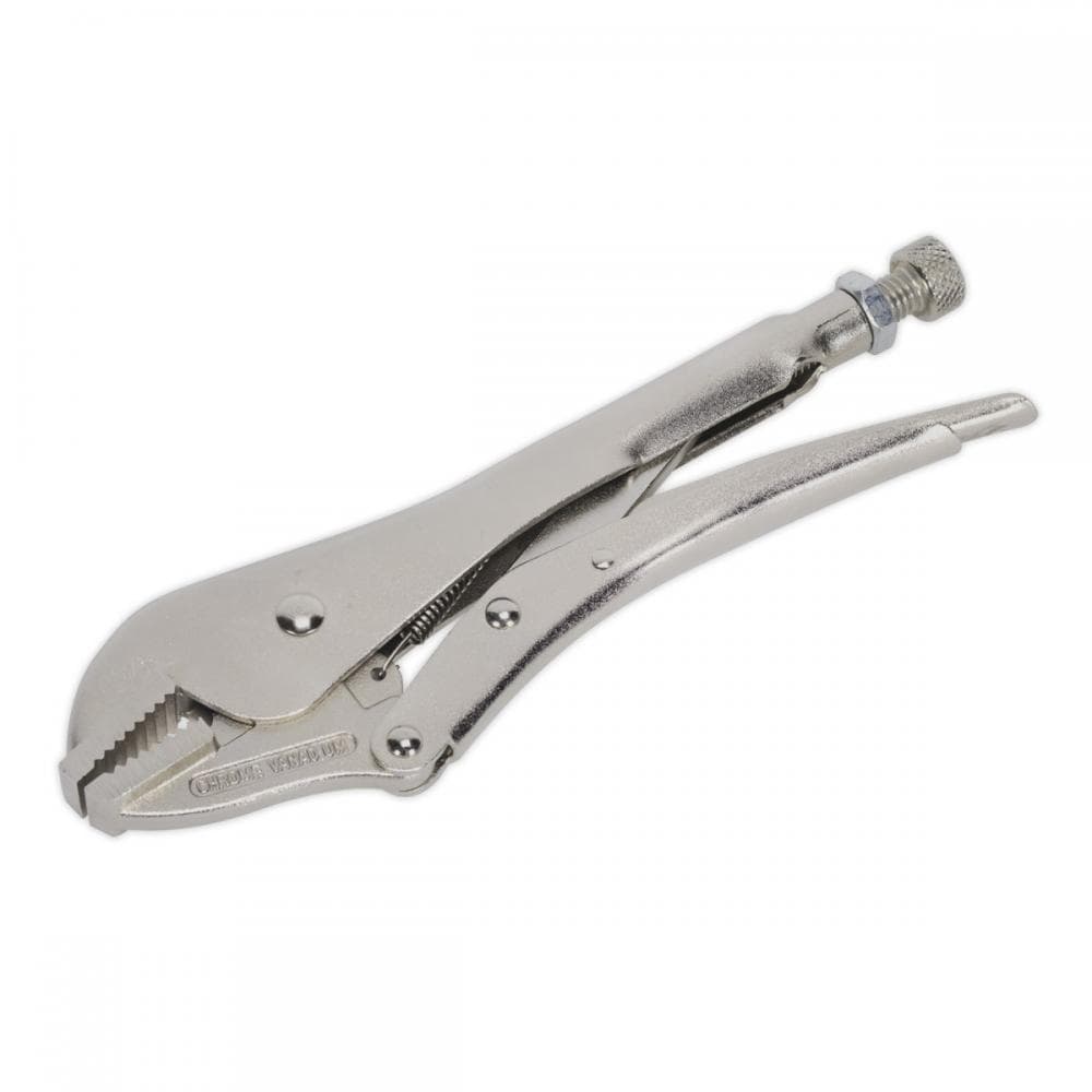 Sealey AK6823 Locking Pliers Straight Jaws 230Mm 0-45Mm Capacity