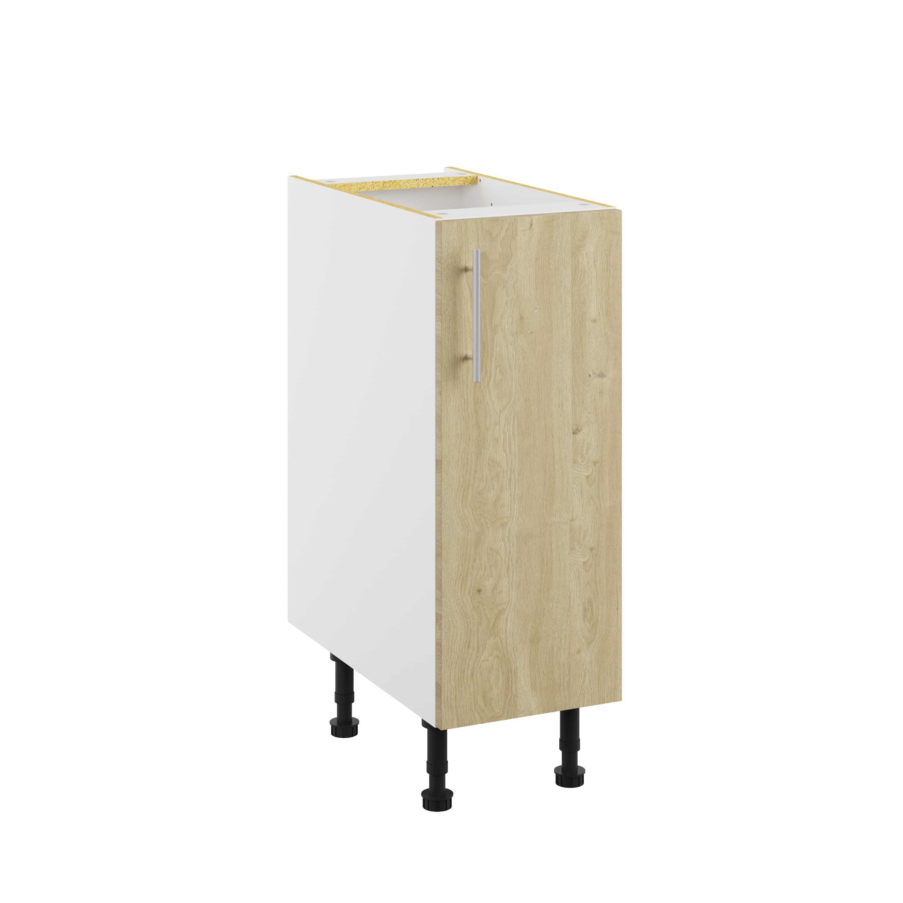 Essence Sandstone Oak MFC Highline Base Unit, 300mm