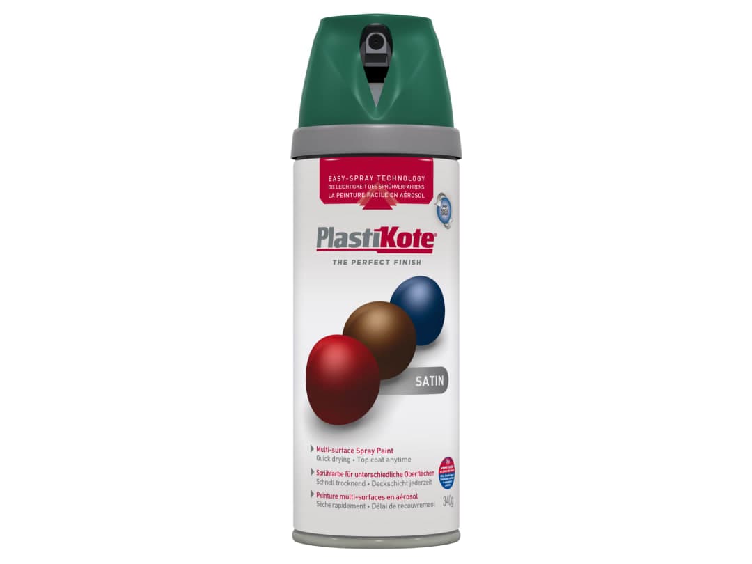 PlastiKote Premium Satin Hunting Green 400ml 22112 022112
