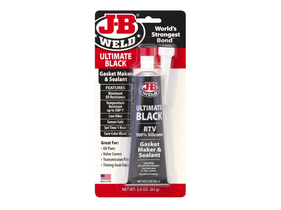 J-B Weld Silicone Gasket Maker & Sealant Black 85g 32329UK