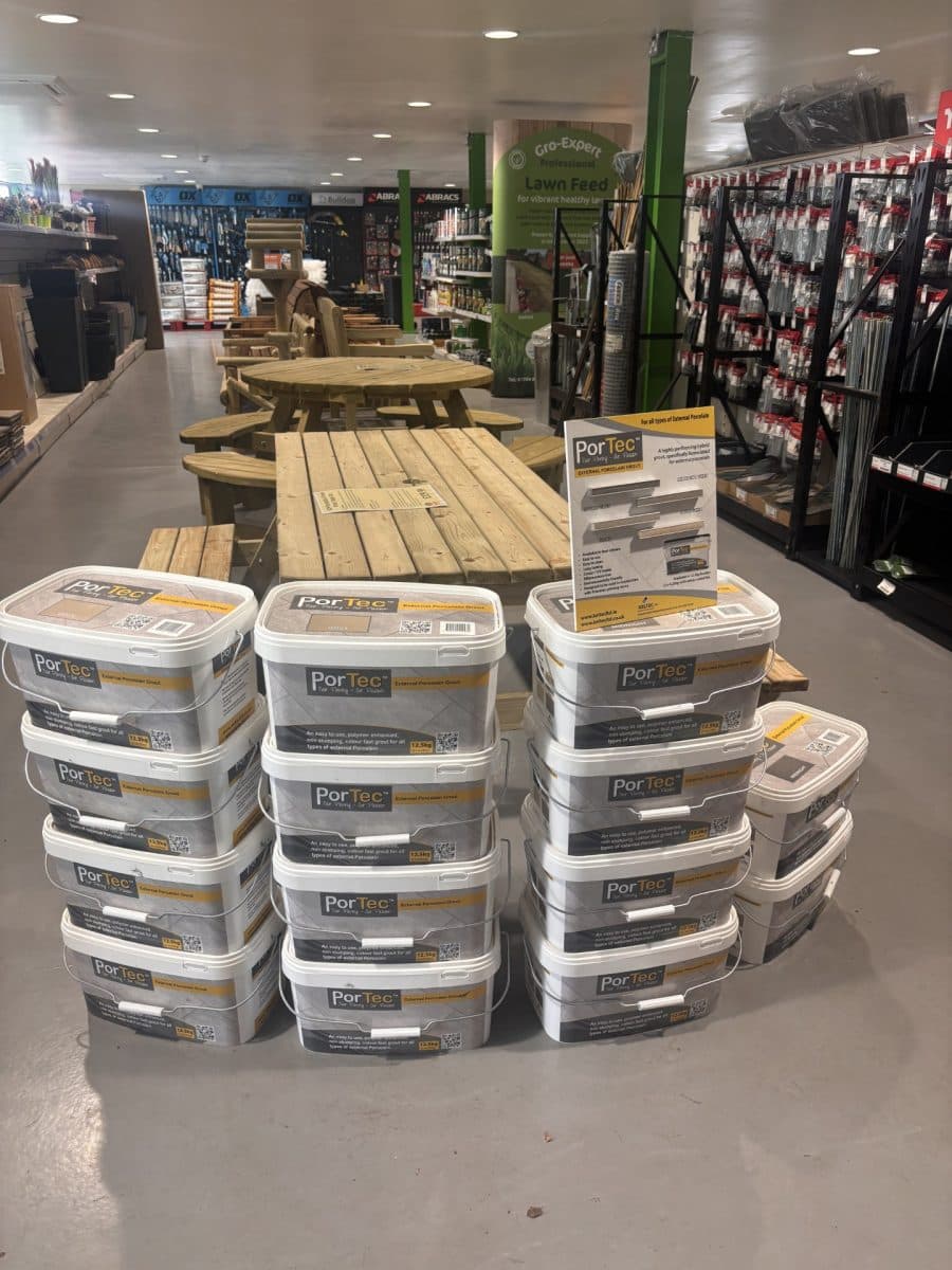 POR TEC – Porcelain Grout (12.5kg)