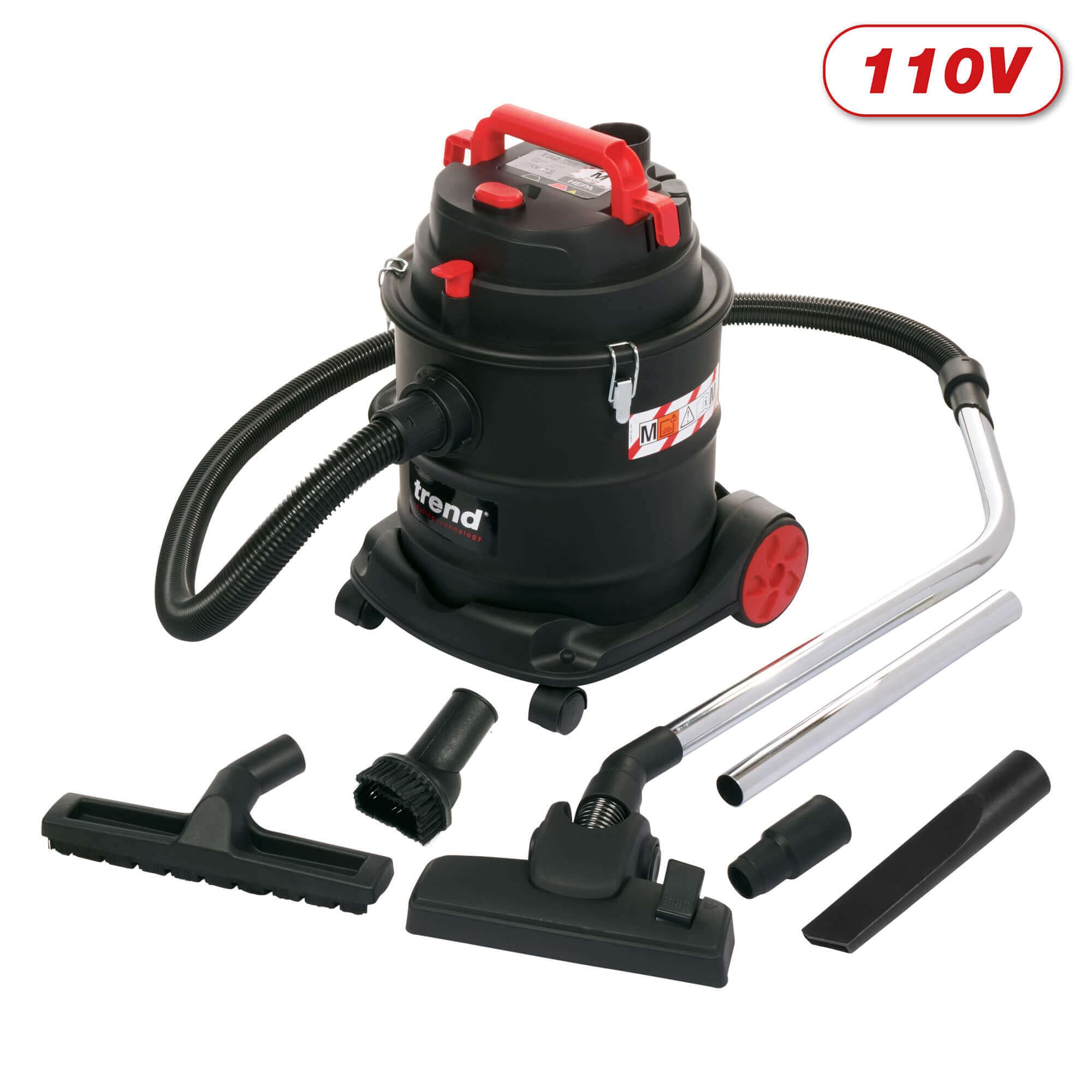 Trend M-Class Dust Extractor 800W 110V 16A - Uk & Eire Sale Only Pk 1 T32L