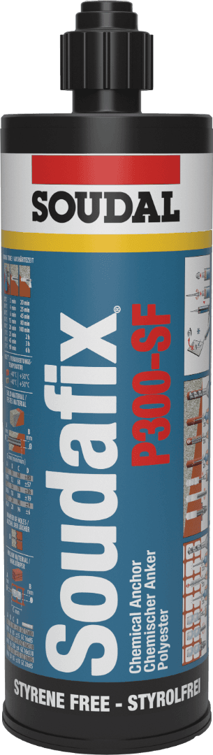 Soudal Soudafix P300-Sf Dark Grey 410Ml 157705