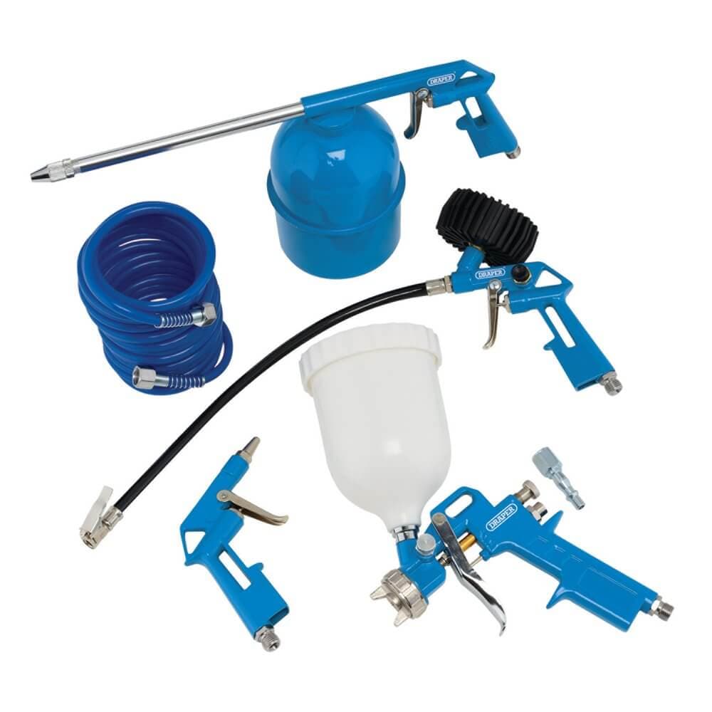 Draper Air Tool Kit 1/4in Bsp (5 Piece) each 1 28357