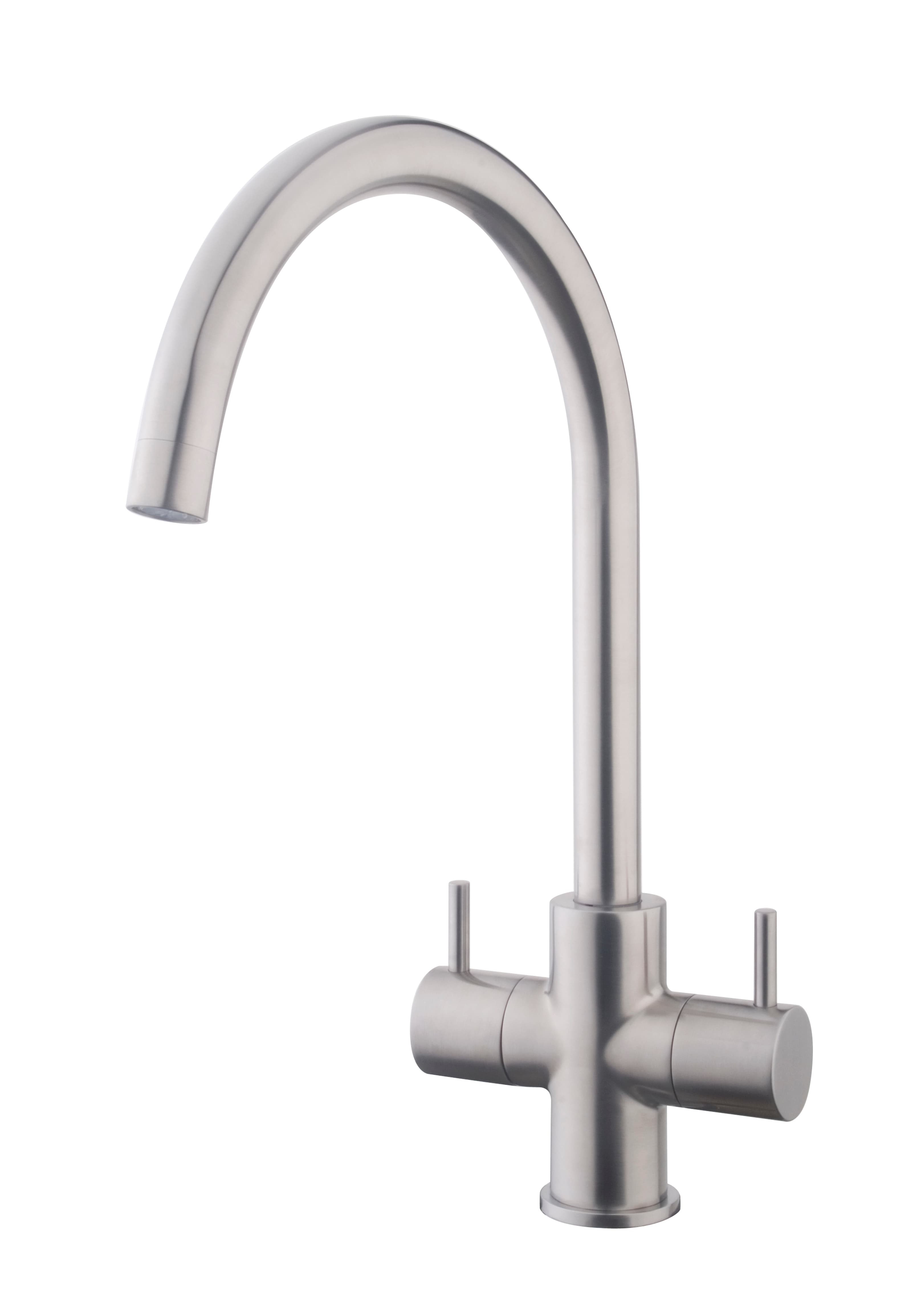 PPI Chantilly Monobloc Sink Mixer Brushed Nickel