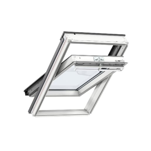 VELUX Centre Pivot Roof Window White Painted 942mm x 1178mm GGL PK06 2070