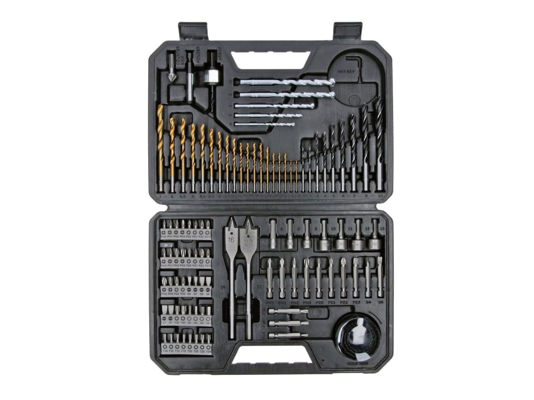 Bosch Powertool Accessories Titanium Professional Drilling and Screwdriving Set, 103 Piece 2.608.594.070