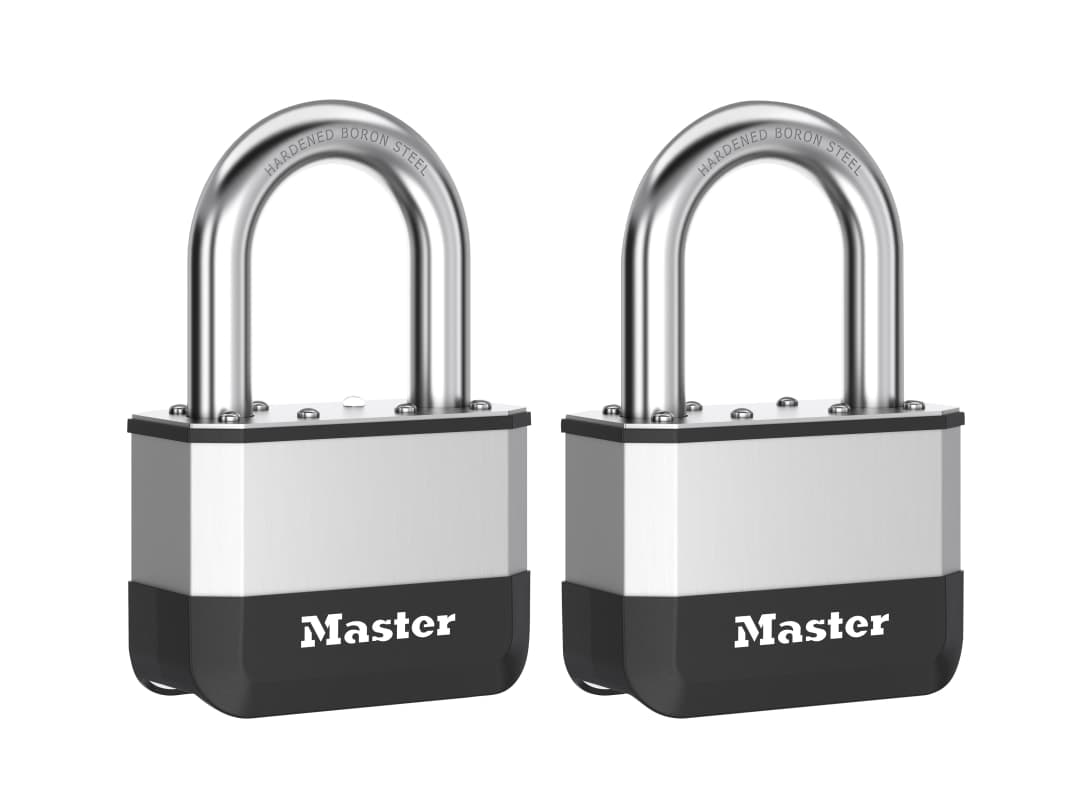 Master Lock Elite™ Laminated 67mm Padlock - 38mm Shackle (Pack of 2) PK15EURTLF