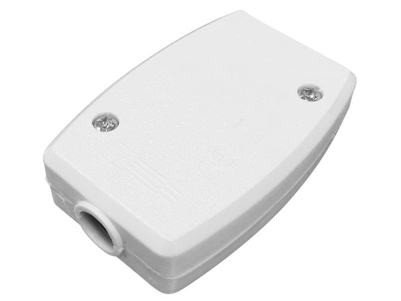Dencon 1924NB 3 Terminal Fixed Connector 13A White
