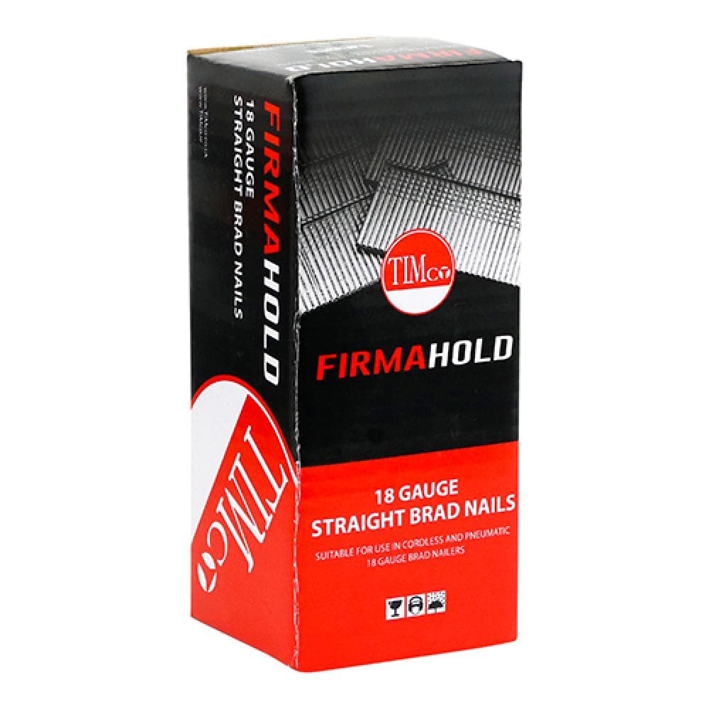 Timco BG1838 Firmahold Collated Brad Nails - 18 Gauge - Straight - Galvanised 18G X 38