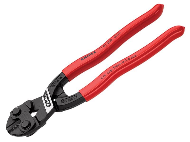 Knipex 71 01 200 SB Cobolt® Compact Bolt Cutters Pvc Grip 200Mm