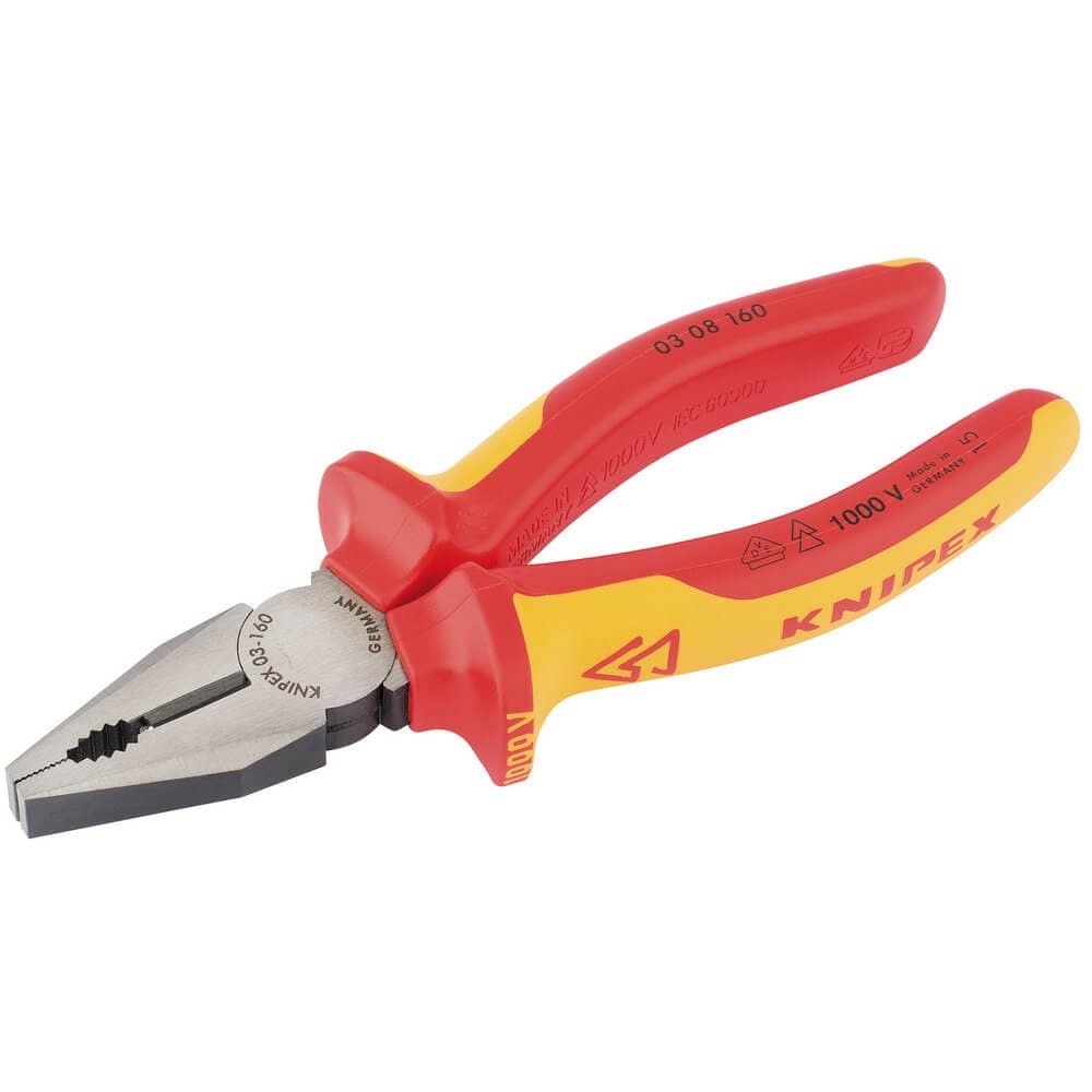 Knipex 32019 03 08 160Uksbe Vde Fully Insulated Combination Pliers 160Mm each
