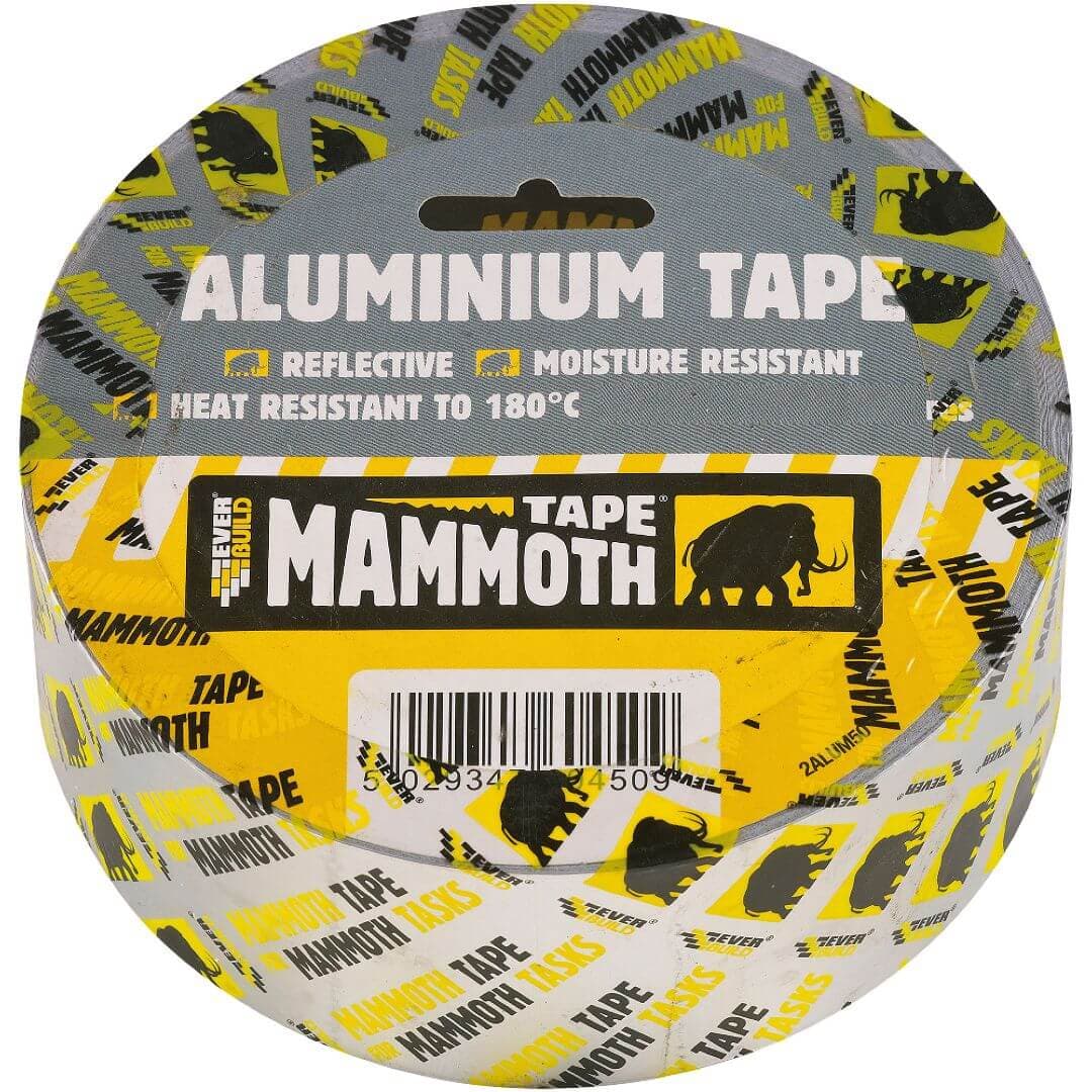 Everbuild Aluminium Tape 50Mm 45Mtr
