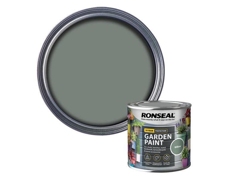 Ronseal 37372 Garden Paint Willow 250Ml