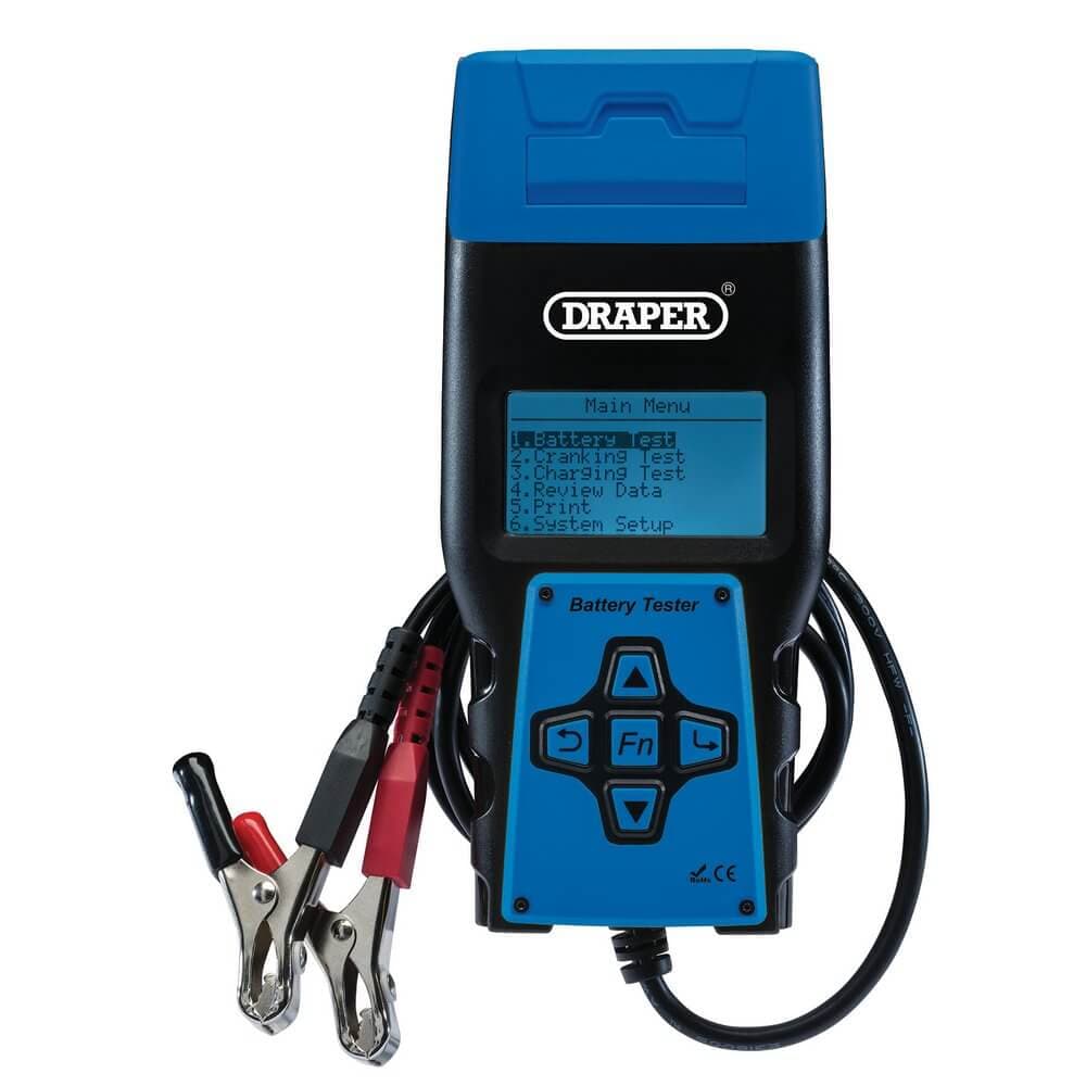 Draper 92445 Battery Tester With Printer each