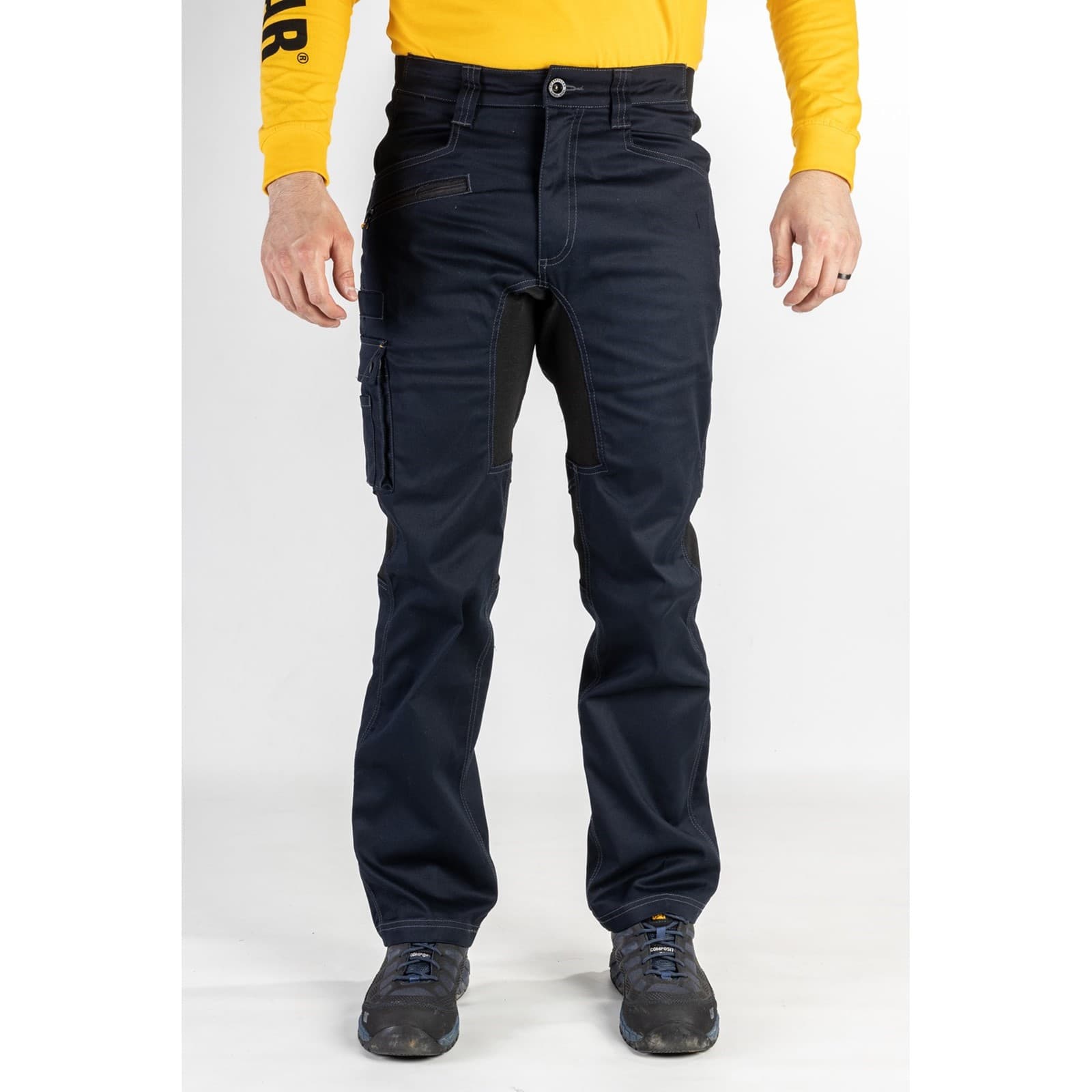 Caterpillar Operator Flex Trouser Size 30 Navy 31680-54161-03