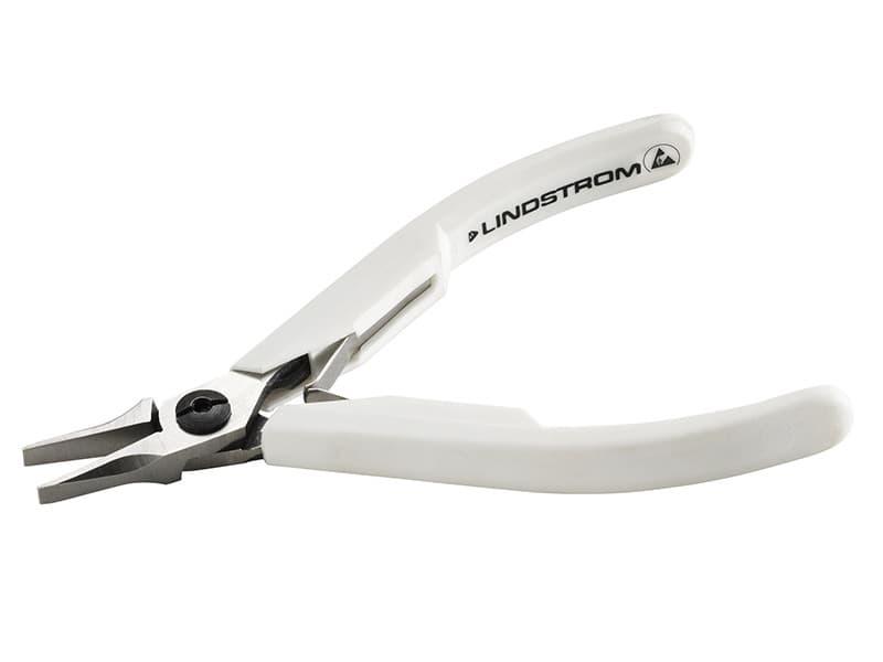 Lindstrom 7490 Supreme Flat Nose Smooth Jaw Pliers 120Mm
