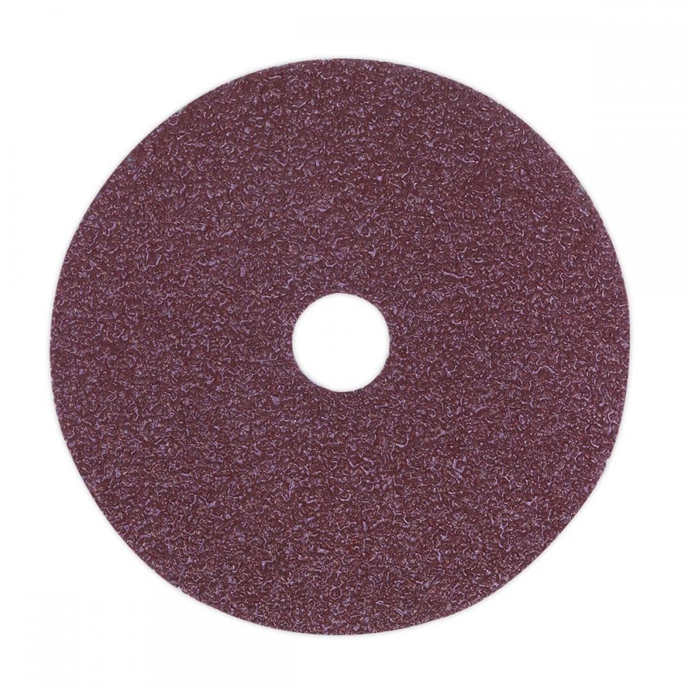 Sealey FBD10036 Sanding Disc Fibre Backed Ø100Mm 36Grit Pack Of 25