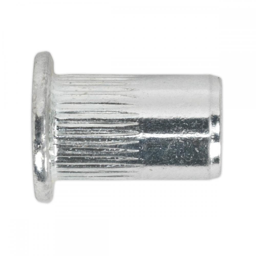 Sealey TISM6 Threaded Insert (Rivet Nut) M6 Splined Pack Of 50