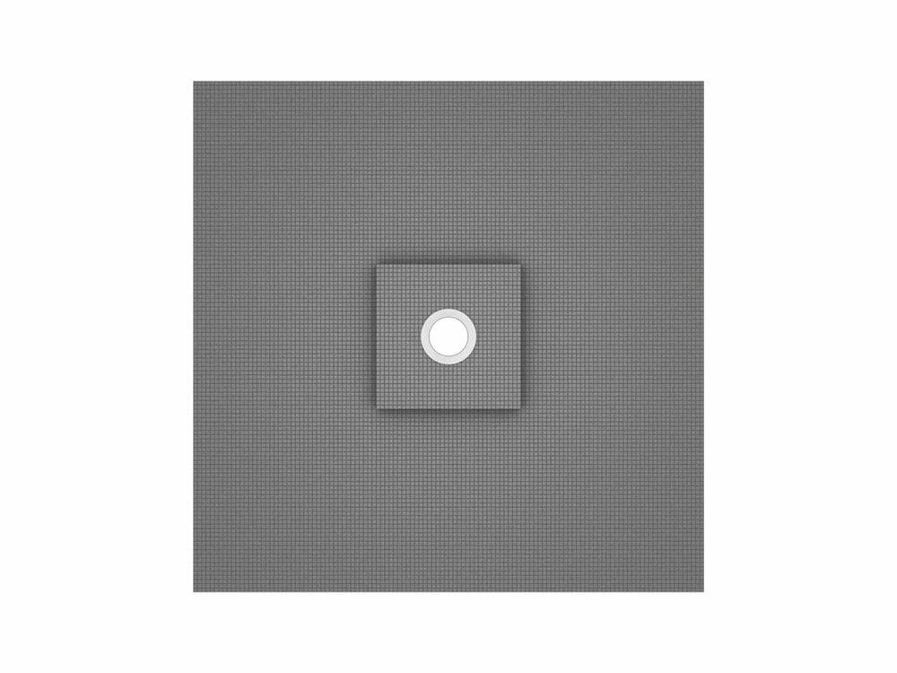 Wedi Fundo Ligno Floor Element Central Drain Square 1500mm x 1500mm x 20/41mm