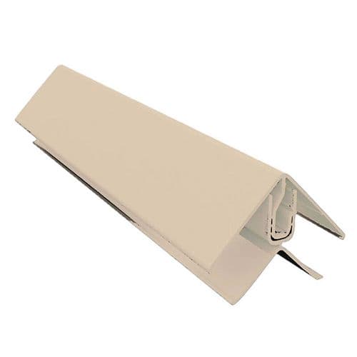 Foresta Wood Effect Cladding Two-Part Lacquered Aluminium Corner Trim - 3mtr For Sheffield Oak