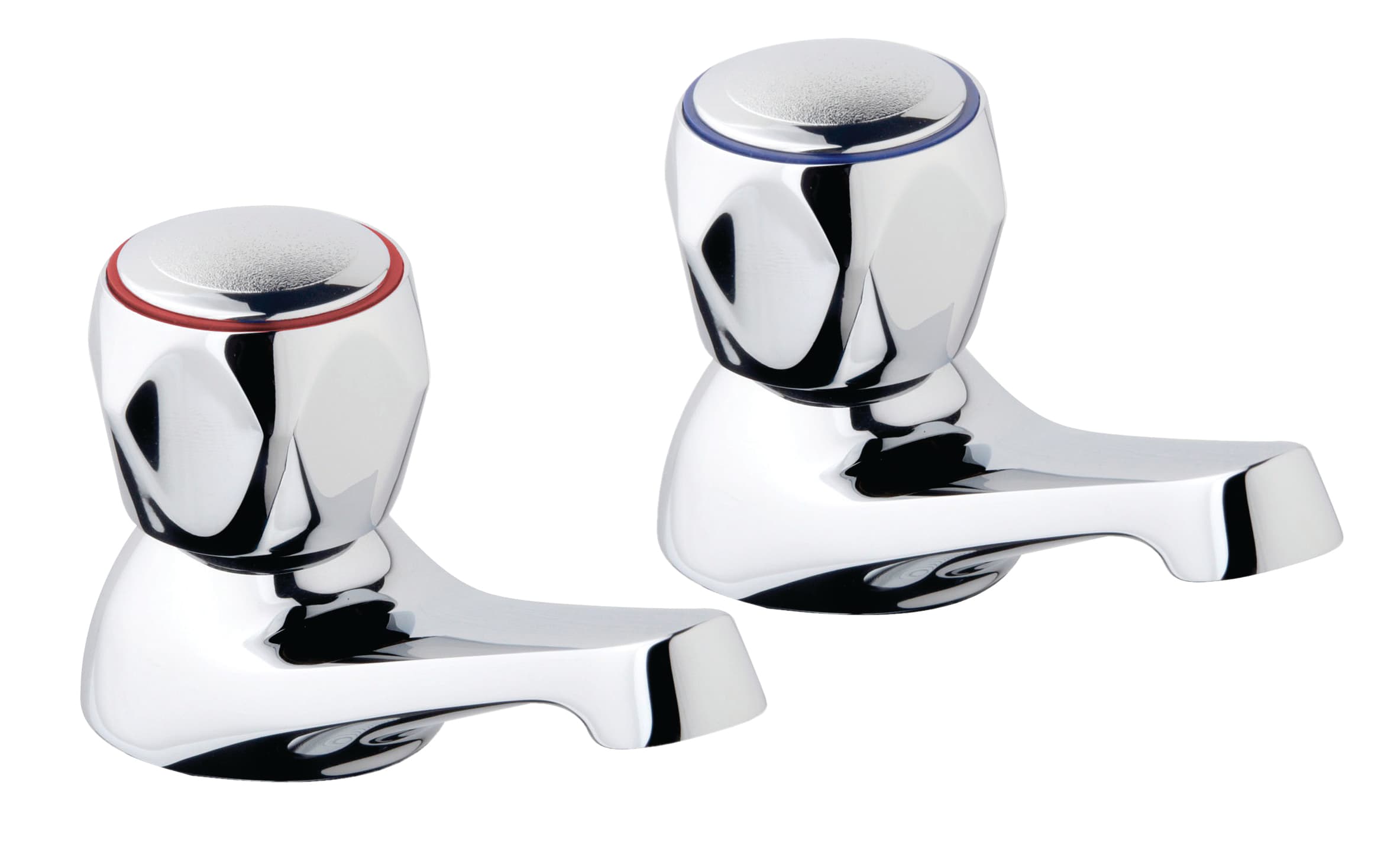 Standard Base Bath Taps Pair