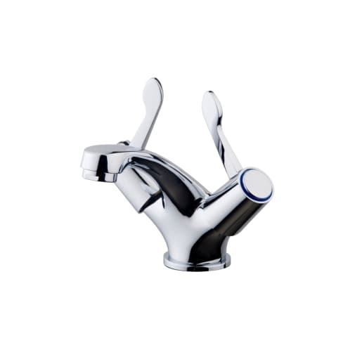 Brown Box Lever Basin Mixer Tap No Waste