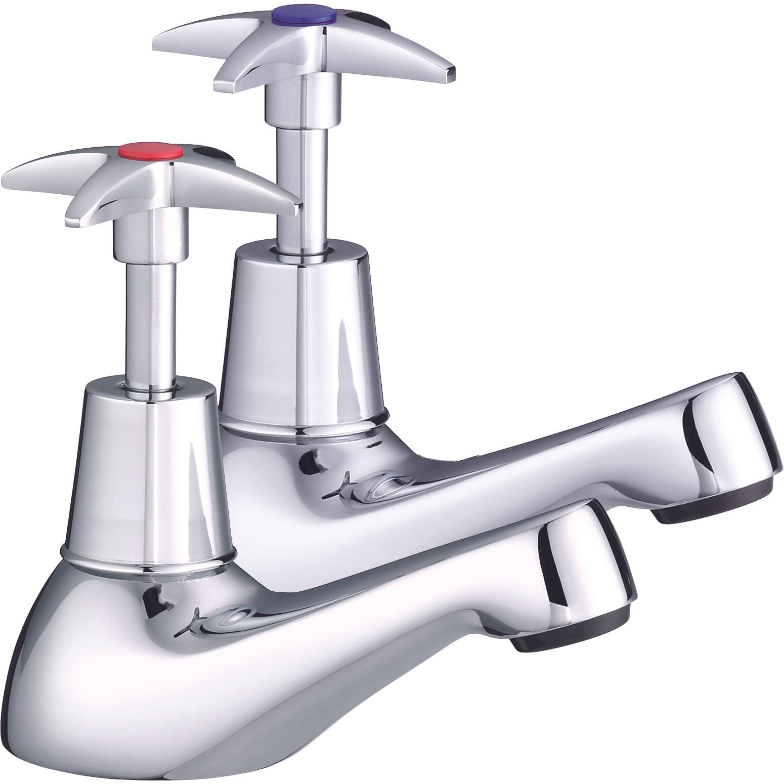 Bathrooms From Travis Perkins Cross Head Bath Taps Chrome