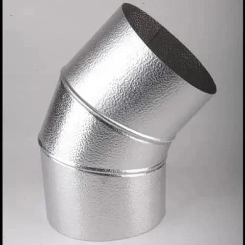 45 Degree Segmented Bend, Aluminium Insulation Cladding