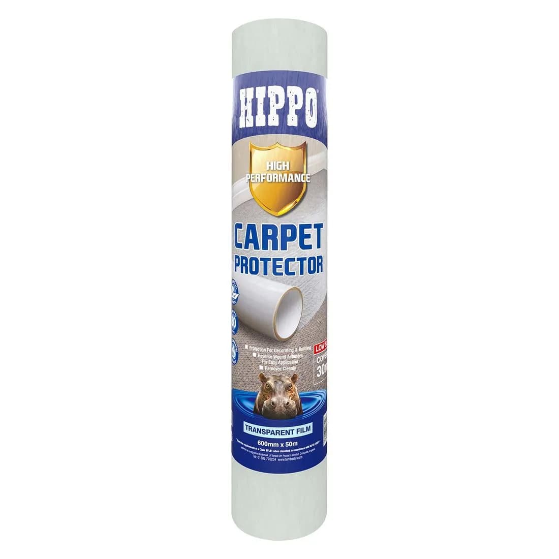 Hippo Carpet Protector 600Mm X 50M Fire Retardant