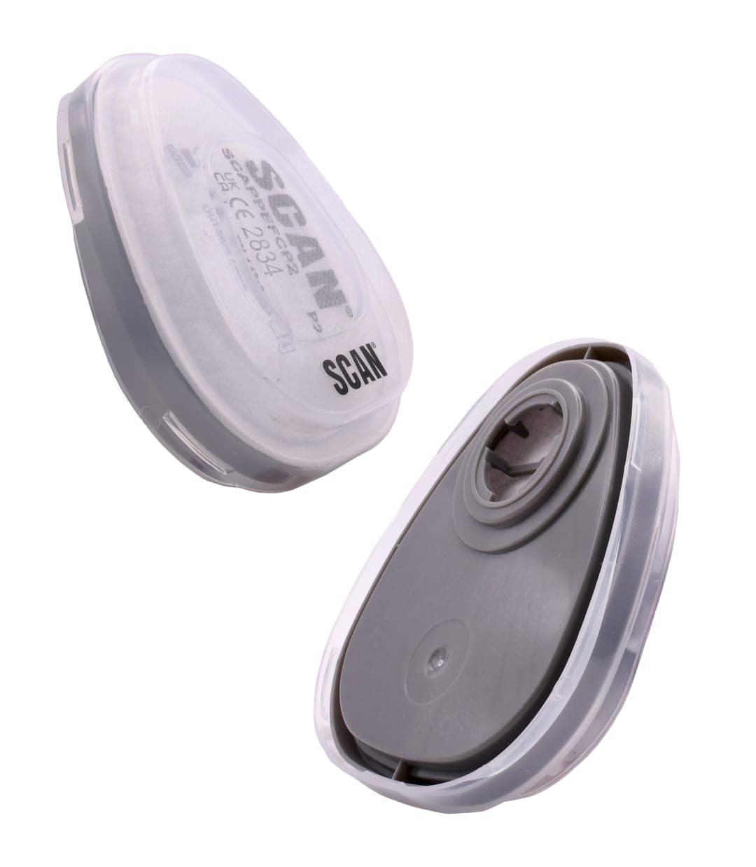Scan Twin Half Mask P2 Particle Filter Cartridge (Pack of 2) N7501+PP7501+CJZ7501