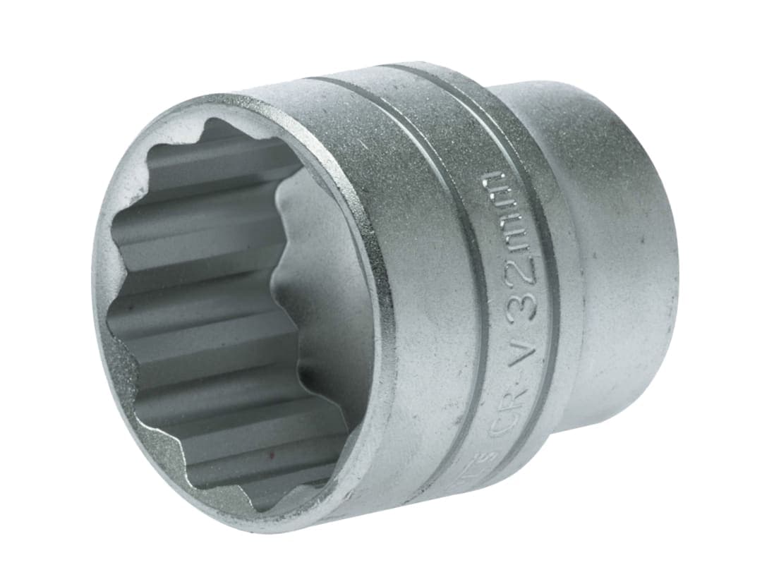 Teng Bi-Hexagon Socket 12-Point 1/2in Drive 32mm M120532-C