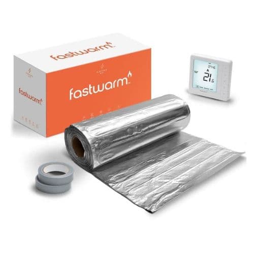 Fastwarm Electric Underfloor Heating Foil Mat - 18m2 - Fastwarm Digital