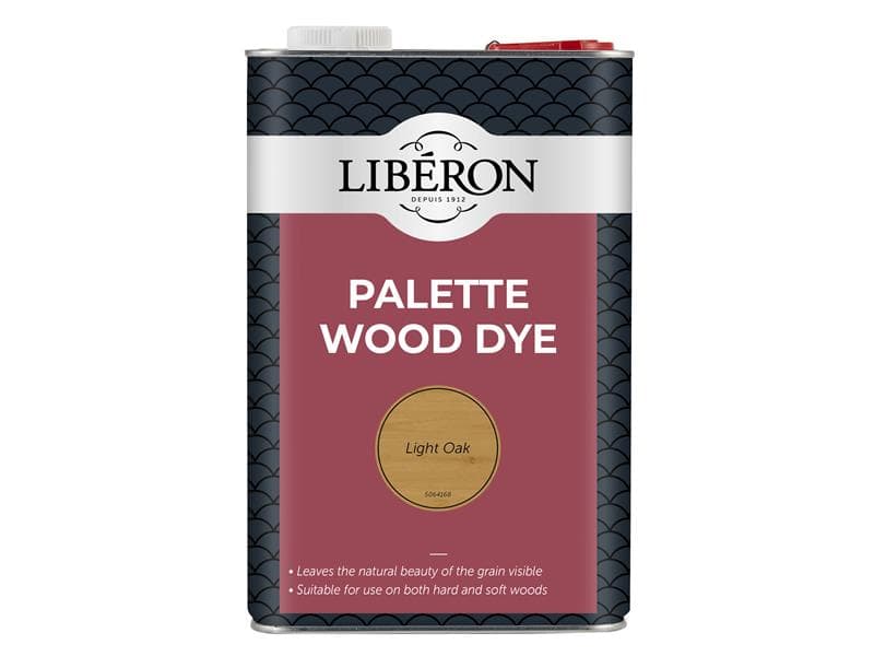 Liberon 126753 Palette Wood Dye Light Oak 5 Litre