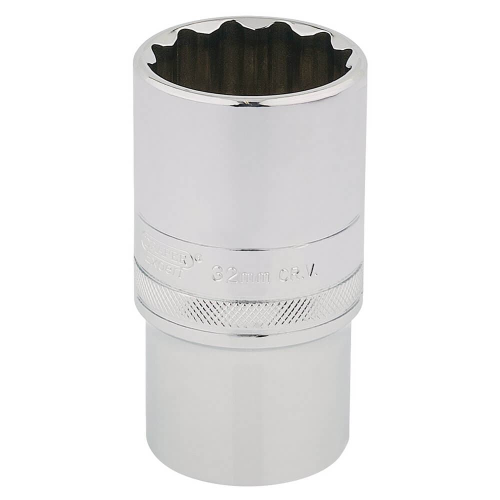 Draper Expert 33865 Hi-Torq® 12 Point Deep Socket 1/2in Sq. Dr. 32Mm each