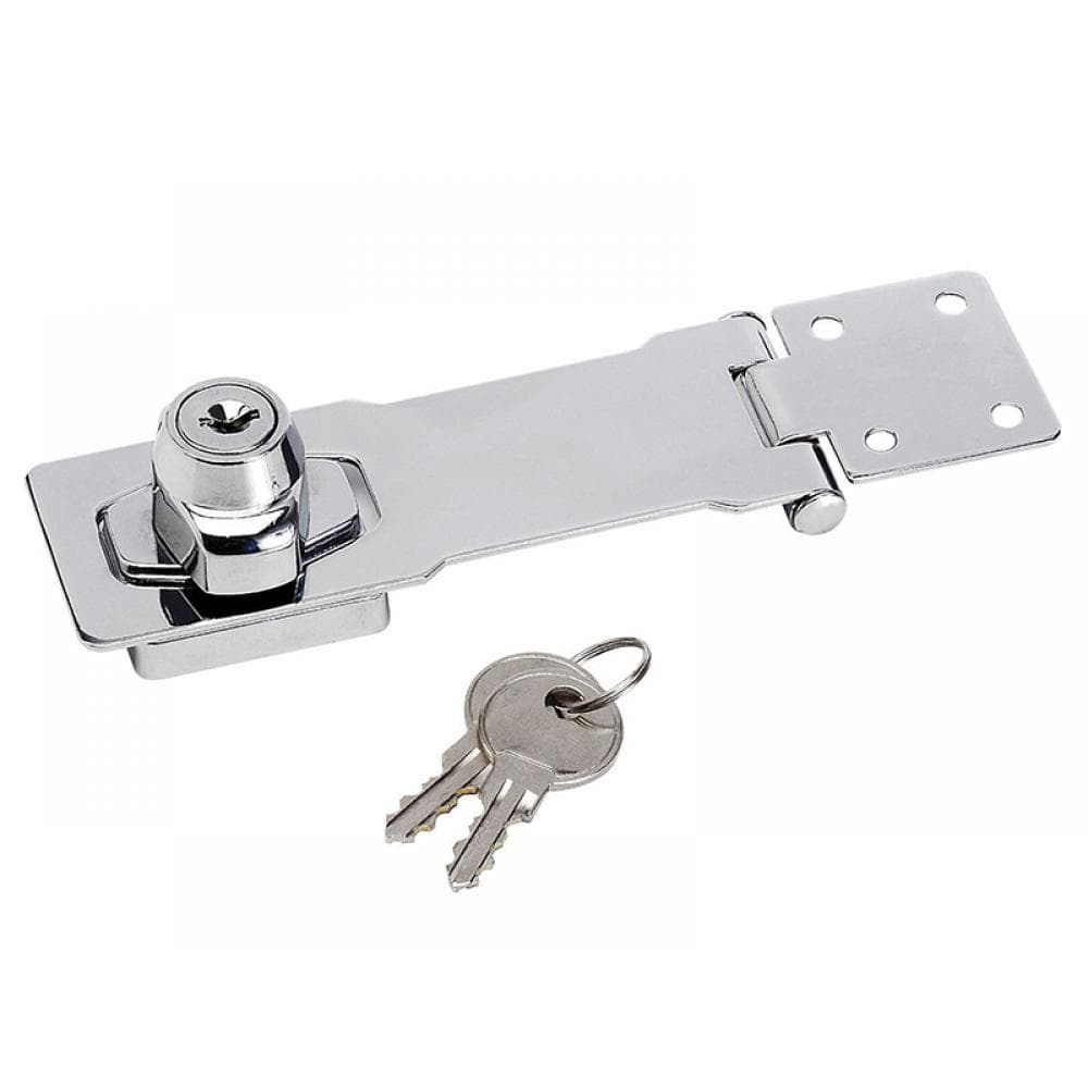 Master Lock 725EURD Chrome Plated Steel Locking Hasp 118Mm