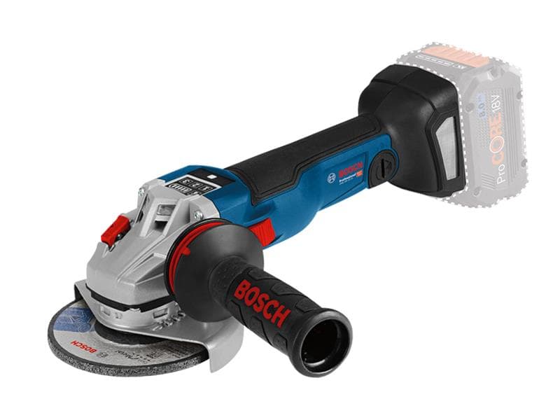 Bosch 06019G340B Gws 18V-10 Sc Professional Angle Grinder 125Mm 18V Bare Unit