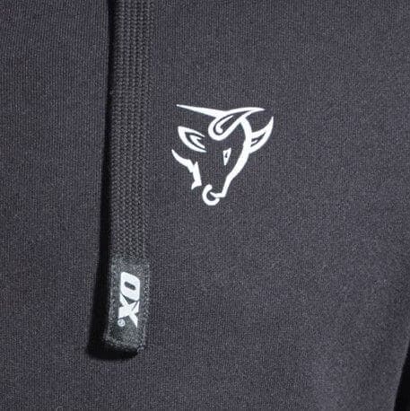 Ox Tools OX-W552905 Ox Zip Through Hoodie - Black/Grey - Xl EA