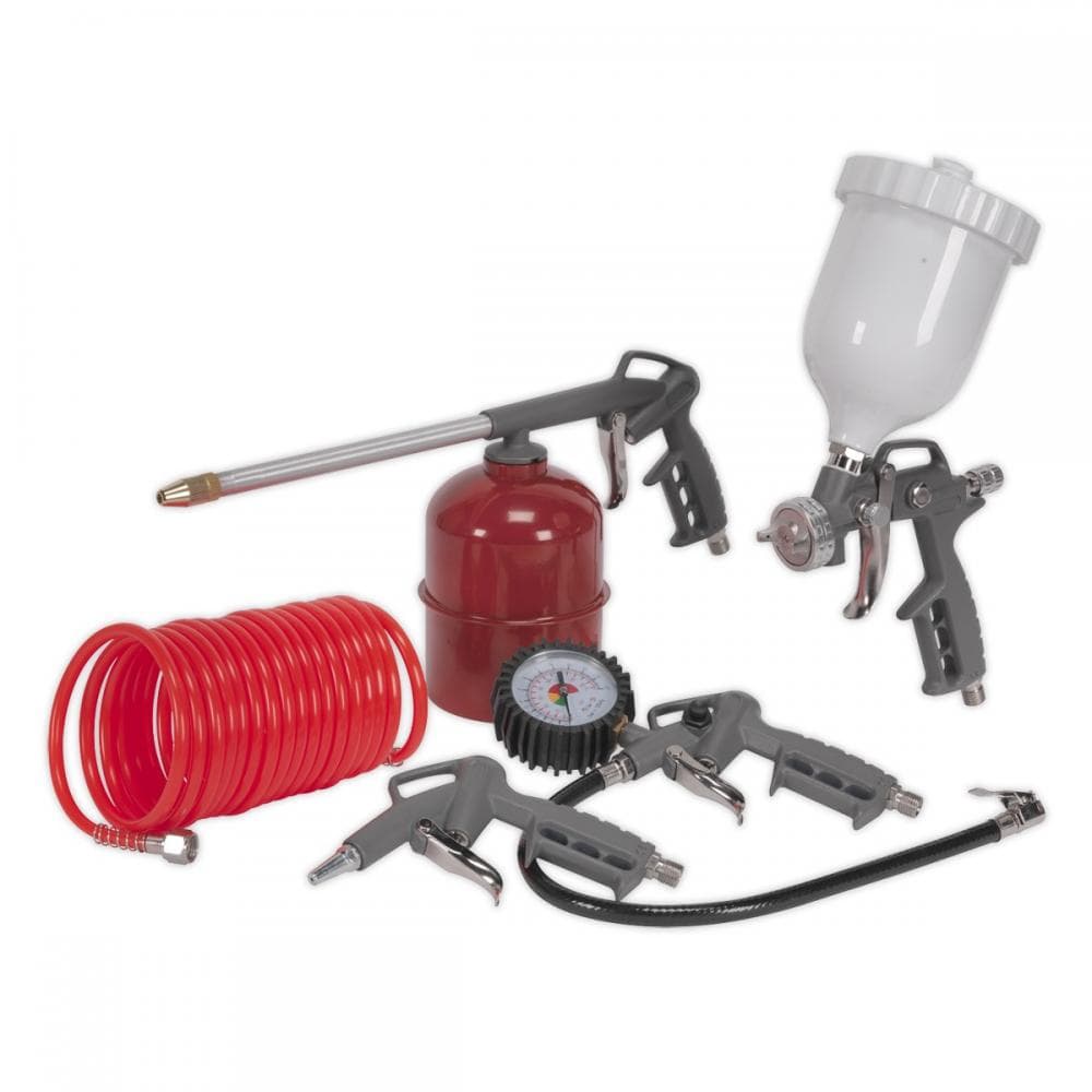 Sealey SA33G Air Accessory Kit 5Pc