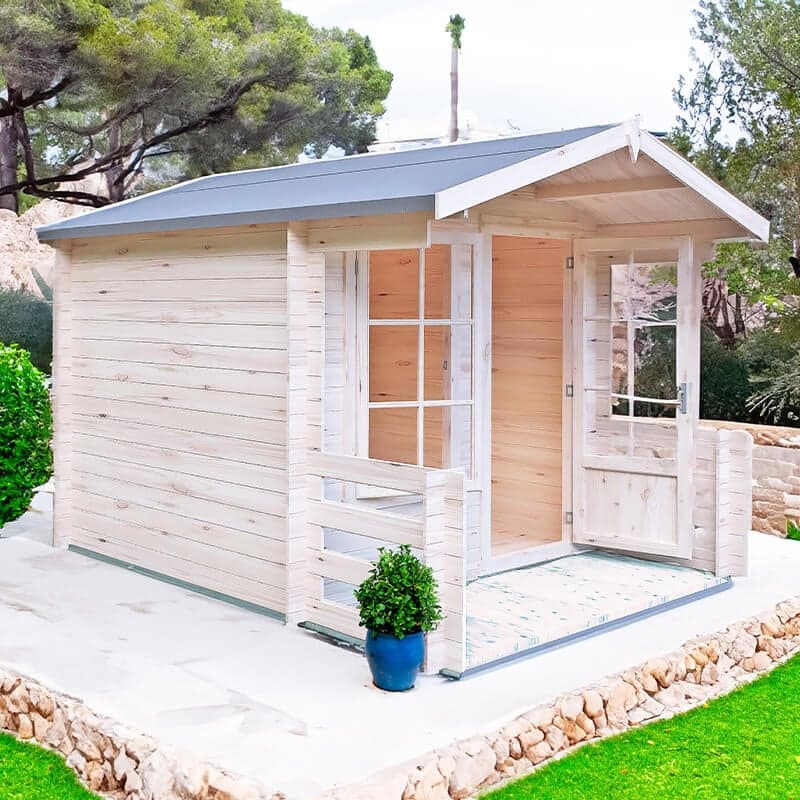 Shire Maulden 2.1m x 2.9m Log Cabin Summerhouse (19mm)