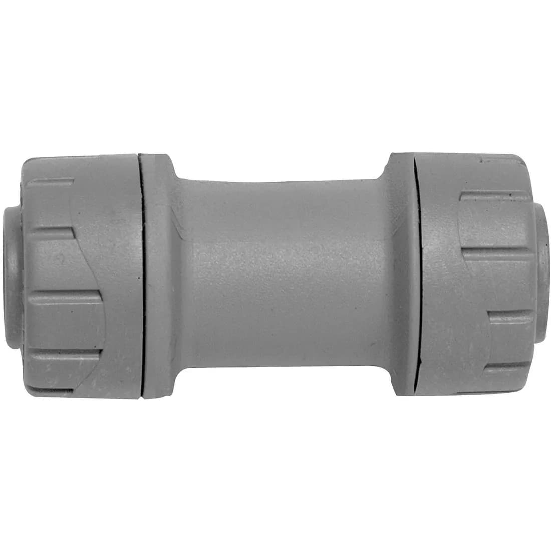Straight Coupler 22Mm Pk10 Polyplumb Grey