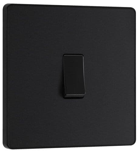 Nexus Metal Black Nickel 400W Double Dimmer Switch 2-Way Push On/Off NBN82P-01