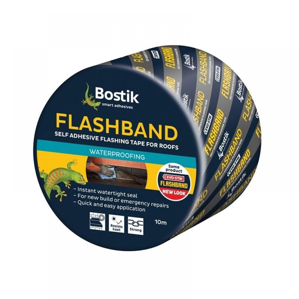 Evo-Stik 30812201 Flashband Roll Grey 225Mm X 10M