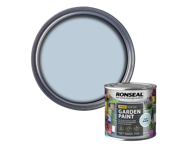 Ronseal 37374 Garden Paint Cool Breeze 250Ml
