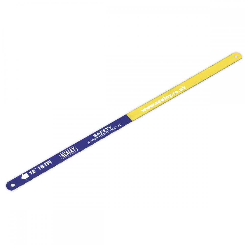Sealey HSB1018 Hacksaw Blade 300Mm Hss Bi-Metal 18Tpi Pack Of 10