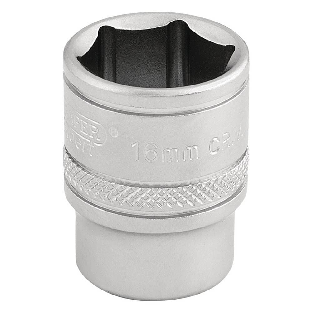 Draper Expert 16542 6 Point Metric Socket 3/8in Sq. Dr. 16Mm each