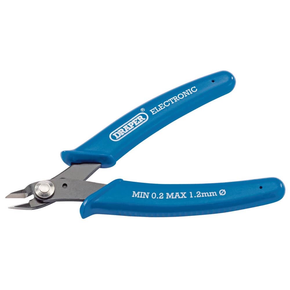 Draper 52590 Thin Jaw Electronics Nippers 130Mm each