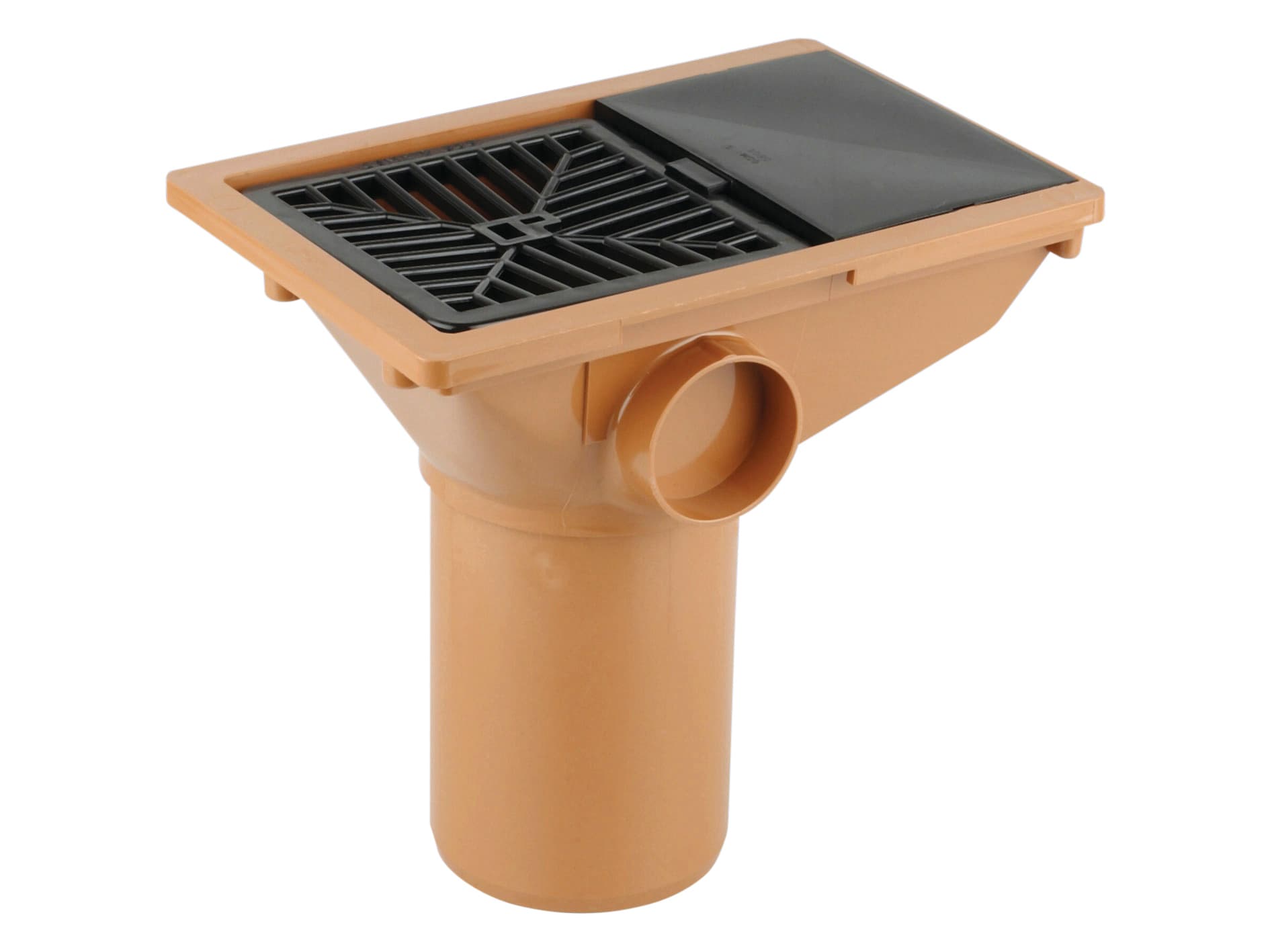 Osmadrain Plain Ended Vertical Inlet Hopper 110mm 4D508