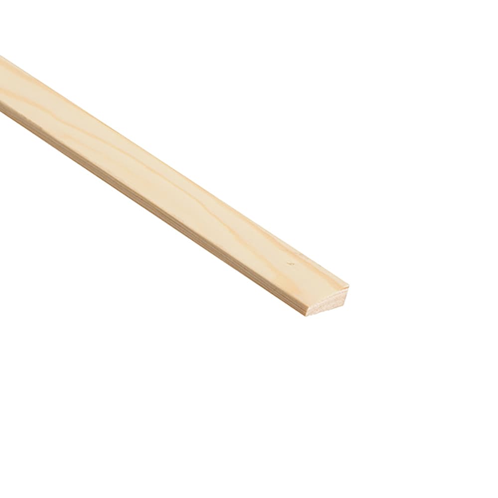 Cheshire Mouldings Wedge Glass Bead Pine 19mm x 9mm