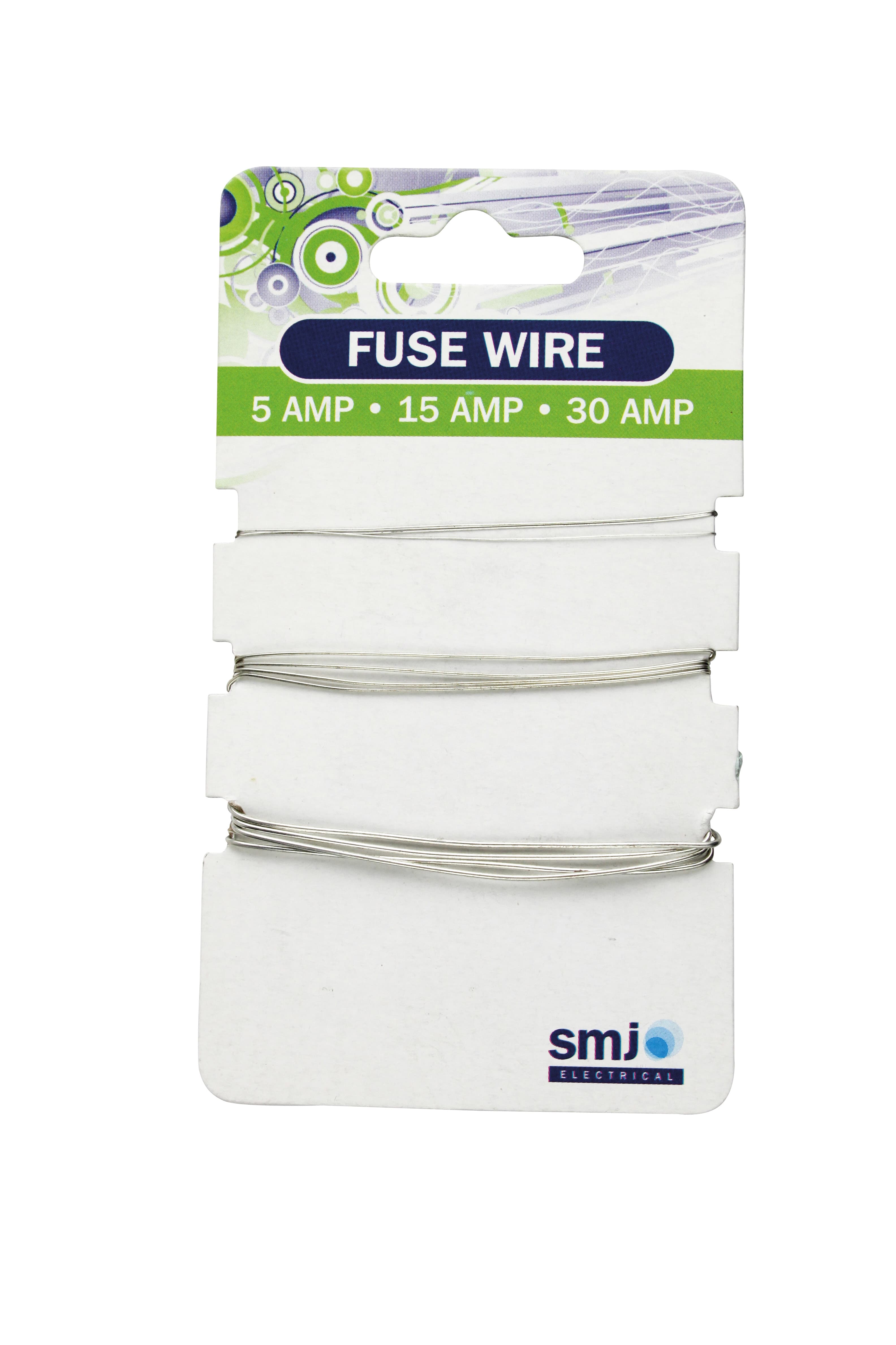 4TRADE Fuse Wire Carded 5/15/30AMP